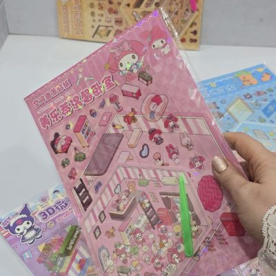 استیکر سه بعدی