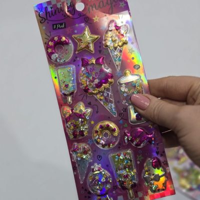 استیکر سه بعدی حبابی