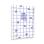 دفتر 80 برگ مجلد سری pastel