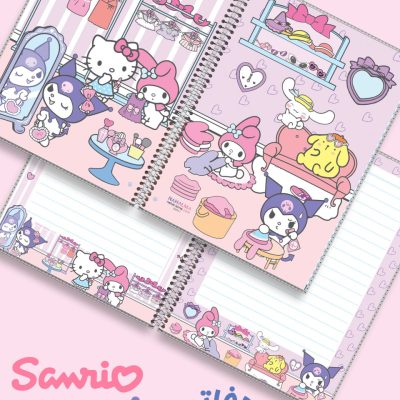 دفتر مجلد حاشیه دار کورومی