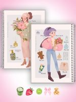 دفتر دخترانه نوجوان مجلد