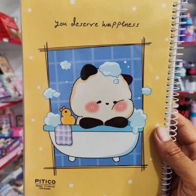 دفتر 100 برگ مجلد سری happiness