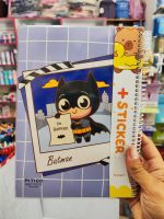 دفتر 80 برگ مجلد استیکر دار