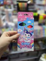 مداد رنگی مقوایی 12 رنگ کورومی