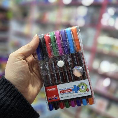 خودکار 8 رنگ بسته ای دکتر پنتر