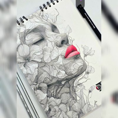 دفتر طراحی 80 برگ فاطیما