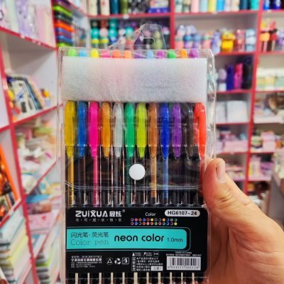 خودکار رنگی نئونی