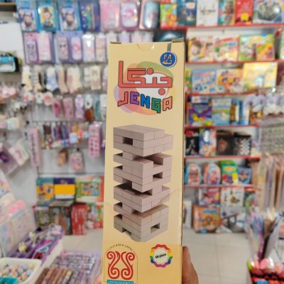 بازی فکری جنگا (Jenga) ۴۸ قطعه‌ای