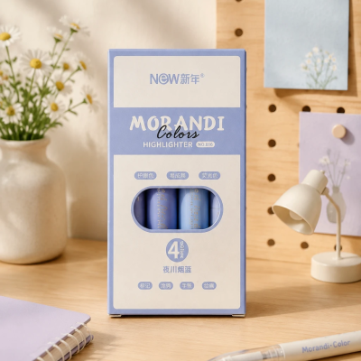 هایلایتر پاستلی موراندی ۴ رنگ New مدل 816