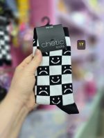 جوراب ساق‌دار فانتزی طرح‌دار chetic socks - Image 10
