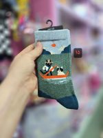 جوراب ساق‌دار فانتزی طرح‌دار chetic socks - Image 7