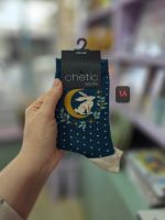 جوراب ساق‌دار فانتزی طرح‌دار chetic socks - Image 4