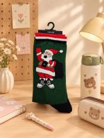 جوراب ساق‌دار فانتزی طرح‌دار chetic socks
